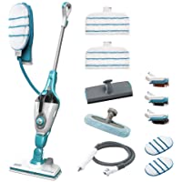BLACK+DECKER FSMH13101SM-QS - Mopa a vapor 10 en 1 de 1300W- 500 ml